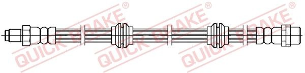 32417 Quick Brake Шланг гальмівний задній